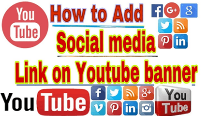 How to Add Social Media Links to YouTube Channel