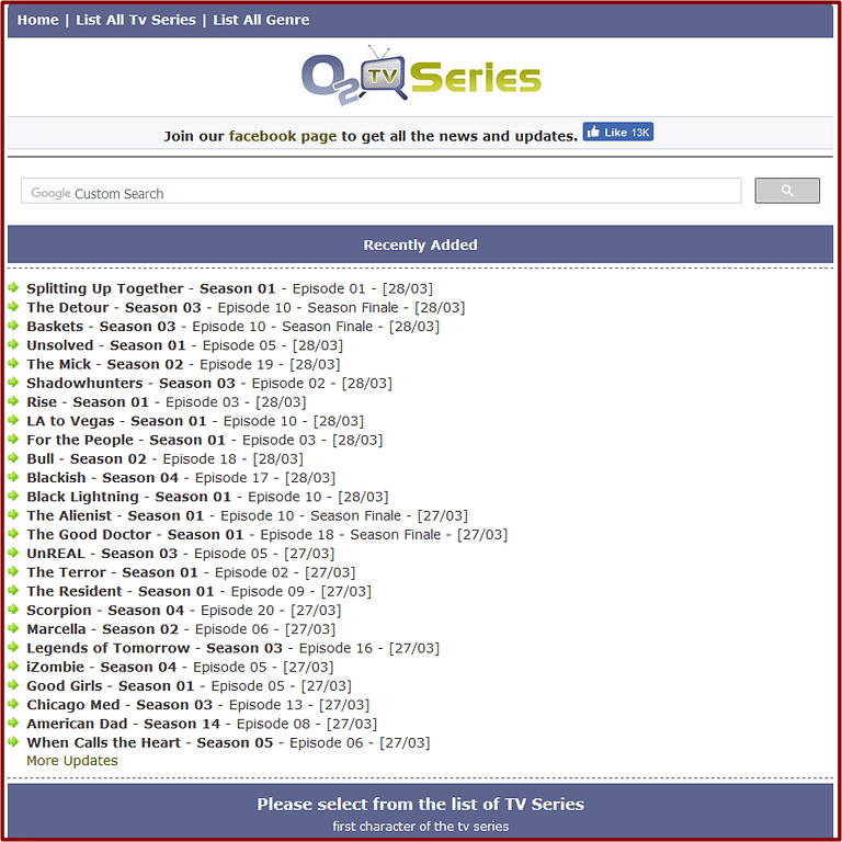 O2tvseries a to z Movies Download – O2TvSeries.Com 2018 Free TV series Download