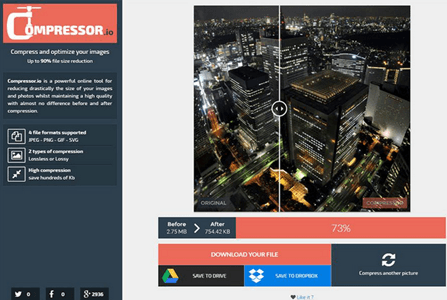 Compressor.io | Compress & Optimize Images Up to 90%