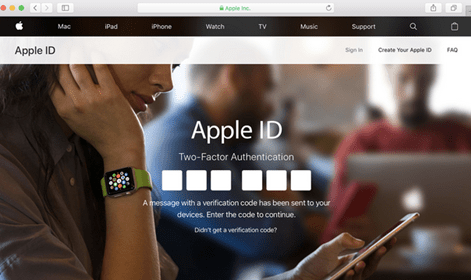 New Apple ID Account – Apple Mail Registration Page