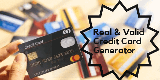 Best Credit Card Generator With CVV and Expiration Date 2019