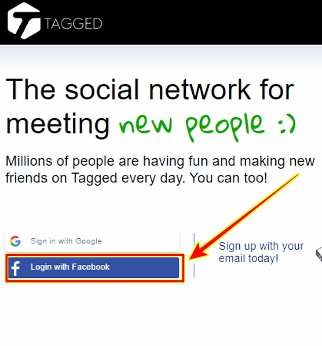 How to sign up tagged account free ( tagged sign up new account ) · navigate to www.tagged.com · click the sign up · fill up the form as instructed and arranged . Free Tagged Signup Chat Flirt Date Tagged Account Free Registration Online Mailground