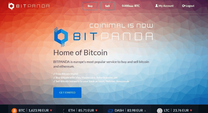 www.Bitpanda.com | BitPanda Cryptocurrency Exchange Review