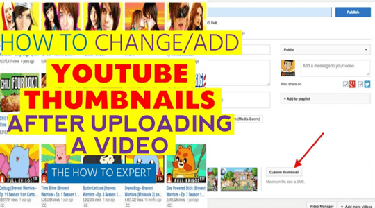 How To Change YouTube Thumbnails | See Details